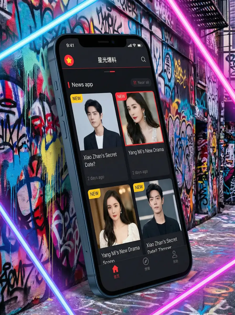 吃瓜黑料 APP界面展示 - 掌上吃瓜神器